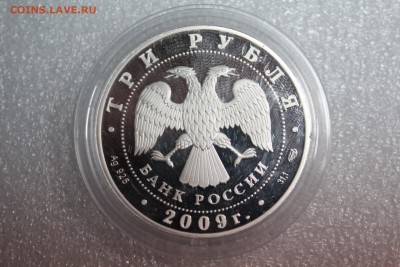3 рубля, 2009 год. Медведь 27.02 - IMG_3264.JPG