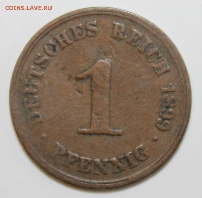 С РУБ.КАЙЗЕРРЕЙХ 1 пфенниг 1899г."А" до 27.02 в 22-00 - IMG_5946.JPG