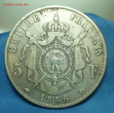 5 франков 1856 года С 200 рублей До 25.02.19 в 22.00 МСК - P1490920.JPG