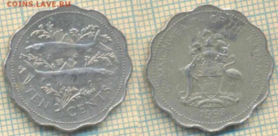 Багамы 10 центов 1998 г., до 28.02.2019 г. 22.00 по Москве - Багамы  10 центов   1998  5308