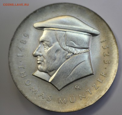 С РУБ. ГДР 20 марк 1989г.ТОМАС МЮНЦЕР  до 28.02 в 22-00 - IMG_5377.JPG