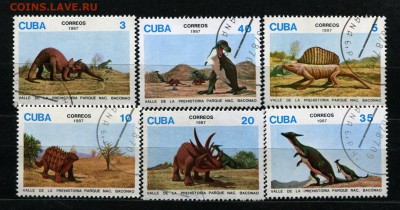 Куба Динозавры 1987  30 руб. - 51