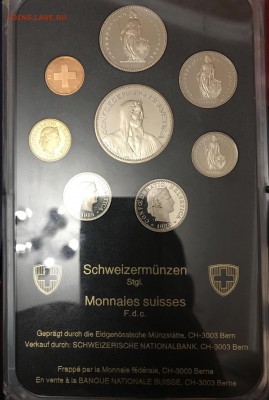 Банковский набор монет Швейцарии 1985 Пруф тираж монет 12000 - 1753527D-5C5D-48D6-8479-672E5B556CBC