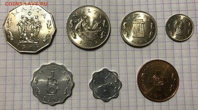 Монеты Мальты, 1972 год. - F359E2A2-83BA-4F4F-98CB-D705733DFBF9
