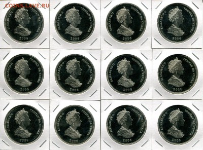 Тристан да Кунья набор 1Кр 12шт 2006 ПАРУСНИКИ до 27.02.19 - TDC 1Cr 2006 PSh-a