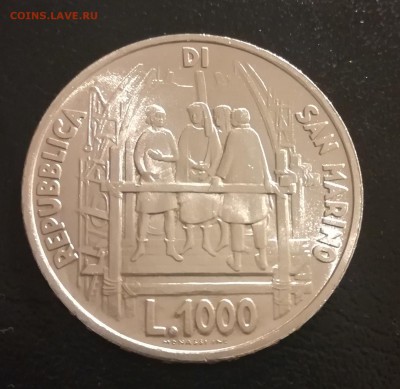 Сан Марино 1000 лир 1977 Ag 26.02.2019 22:00 - IMG_20190219_161002_cr