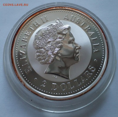 Австралия, Кукабарра, 2 доллара 2003 года, 2 унции - IMG_20190223_182321