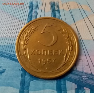5 копеек 1957. До 28.02.19 в 22.00 - 20190224_142600