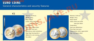Германия 1 евро 2002 магнитная - 1-2-euro