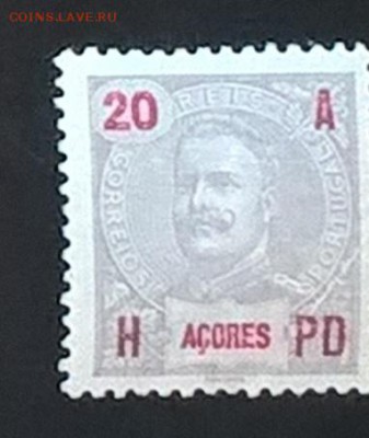 Колонии Азоры 1906 1м * - 409