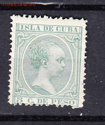 Колонии Куба 1891 1м* - 47