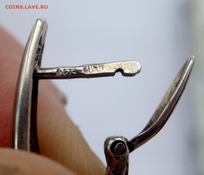 Серебряные серьги 925 пробы № 2, до 27.02.2019 в 22-00 - P2250140.JPG