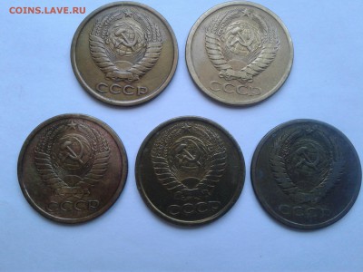 Все разновидности 5 коп. 1961г. 104,106,107,108,105. - 20190225_165841(1)