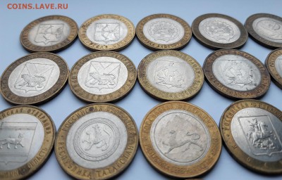 10 рублей БИМ регионы России, 2005-2013 18 штук до 01.03. - 20190223_162431