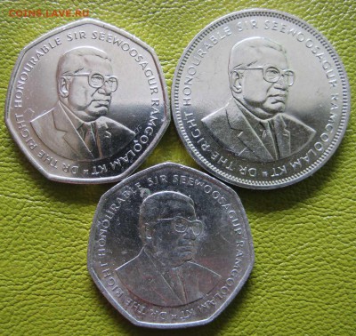 МАВРИКИЙ 5 и 10 рупий 1997,2000, 1992 г. До 27.02 В 22-00МСК - мавр1