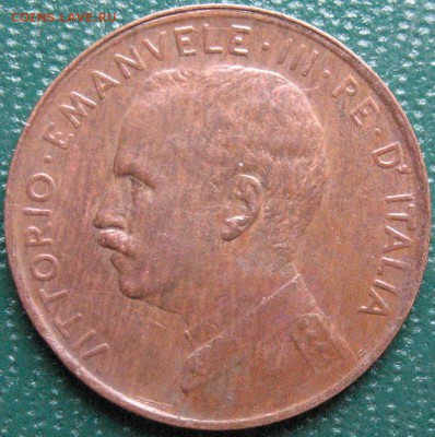 Италия 1 чентезимо 1917 до 28.02.2019 22:00:00 мск - Италия 1 цент 1917_2.JPG