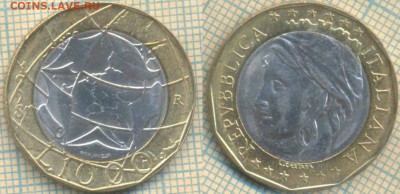 Италия 1000 лир 1998 г., до 04.03.2019 г. 22.00 по Москве - Италия 1000 лир 1998  5360