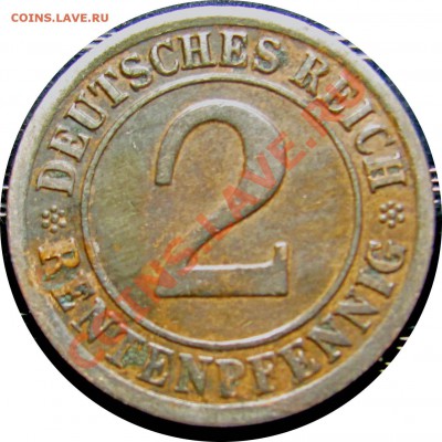 A34 Германия 2 рентных пфеннига 1924E до 16.06 в 21°° - A34 2 1924E_1