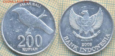 Индонезия 200 рупий 2003 г., до  04.03.2019 г. 22.00 по Моск - Индонезия 200 рупий 2003  5377
