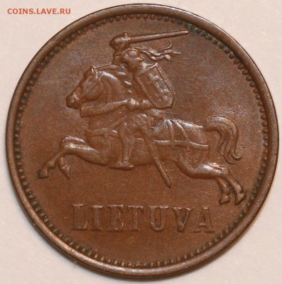 Литва 1936 2 цента - litva 2 centai-1