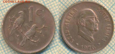 ЮАР 1 цент 1976 г.,до 05.03.2019 г. 22.00 по Москве - ЮАР 1 цент 1976 5389