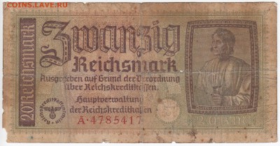 ГЕРМАНИЯ - 20 марок 1939 г. до 05.03 в 22.00 - IMG_20190227_0002