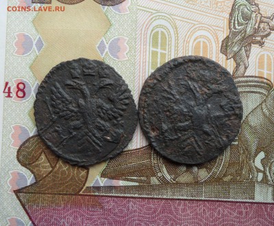 Полушки 1730-31(г.узор, перечеканы), до 05.03.19 в 22.00 мск - 222.JPG