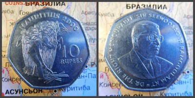 Маврикий 10 рупий, 2000 - 11