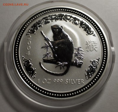 Австралия, Год обезьяны, 2004, 1 унция - IMG_20190225_231021