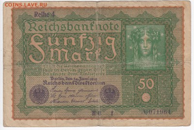 ГЕРМАНИЯ - 50 марок 1919 г. до 06.03 в 22.00 - IMG_20190227_0015