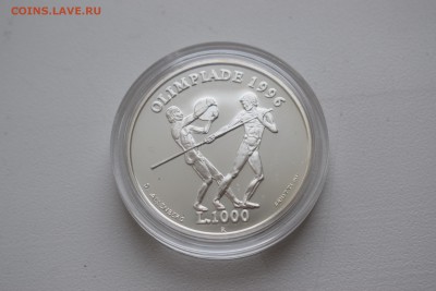 Сан-Марино,1000 лир 1995(ОИ) с 900 ₽ до 3.03.19 22.00 МСК - DSC_0232.JPG