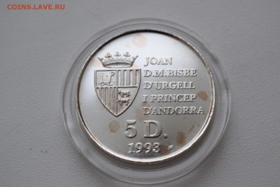 Андорра,5 динеров 1993(ОИ) с 800 ₽ до 3.03.19 22.00 МСК - DSC_0259.JPG