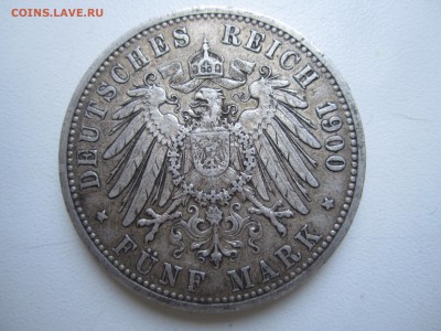 Баден, 5 марок 1900 с 4000 ₽ до 3.03.19 22.00 МСК - IMG_8359.JPG