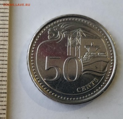 СИНГАПУР 50 центов 2013 (корабль) до 5.03.19 - IMG_20190217_163700