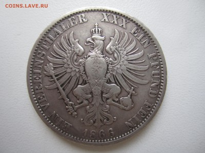Пруссия, талер 1866 с 3500 ₽ до 3.03.19 22.00 МСК - IMG_8510.JPG
