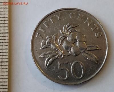 СИНГАПУР 50 центов 1986 (флора) до 5.03.19 - IMG_20190218_172618