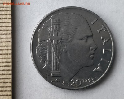 ИТАЛИЯ 50 чентезимо 1943 до 5.03.19 - IMG_20190227_151105