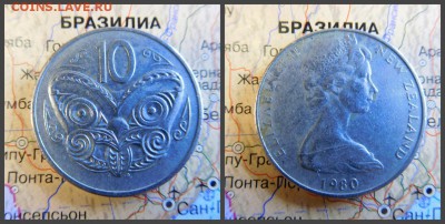 Новая Зеландия 10 центов, 1980 - 11