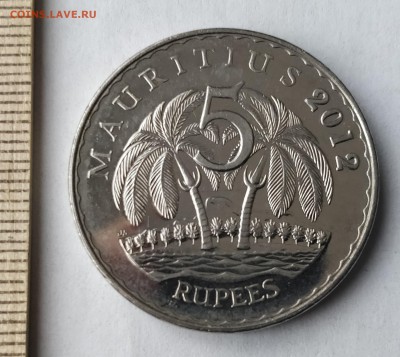 МАВРИКИЙ 5 рупий 2012 до 5.03.19 - IMG_20190227_153100