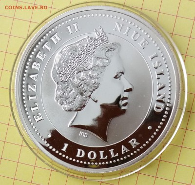 Ниуэ - 1дол. 2008 Год Крысы Proof с 1500р. до 06.03.19 22.00 - 20190301_134656