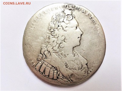 1 РУБЛЬ 1729 г. ПЁТР II . РЕДКИЙ . до 05.03.19 в 22.00 - 46712705 (1)