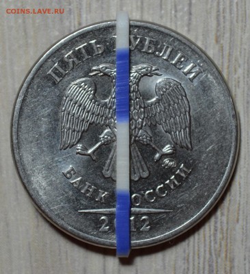 5 рублей 2012г поворот до 06.03.19. в 22.00 мск - 2