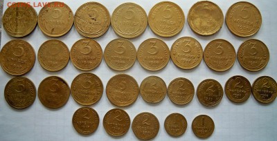 1,2,3,5 копеек 29 монет ранние советы - DSCN8437.JPG