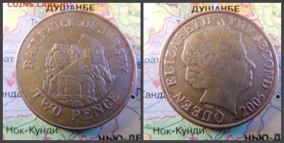 Джерси 2 пенса, 2005 - 1