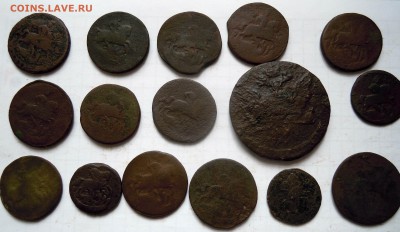 медь Елизаветы 16 монет - DSCN8476.JPG