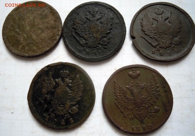 2 копейки 1810г. 5 шт - DSCN8493.JPG