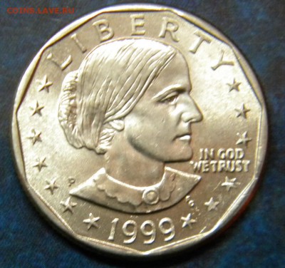 1 доллар США "Сьюзен Энтони 1999г."двор"П"до 06.03.19г. - DSCN5437.JPG 1
