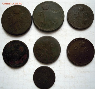 1 и 2 копейки серебром 1840-43гг. 7 шт. - DSCN8523.JPG