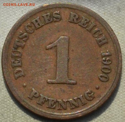 Германия 1 пфенниг 1900 A. 04. 03. 2019. в 22 часа 00 мин. - DSC_0860