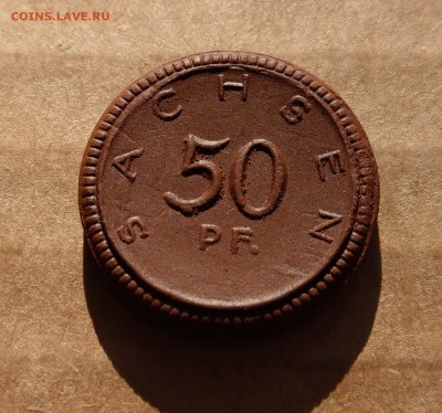 Саксония 50 пфеннигов 1921 керамика до 22-00 05.03 - IMAG0410_2